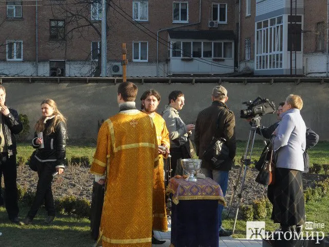 В Житомирі відкрили пам'ятник Омеляну Сенику і Миколі Сціборському (Фоторепортаж) — фото 2