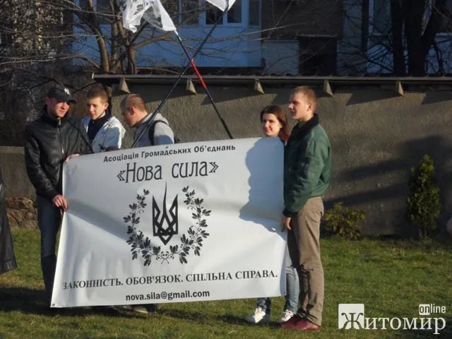 В Житомирі відкрили пам'ятник Омеляну Сенику і Миколі Сціборському (Фоторепортаж) — фото 3