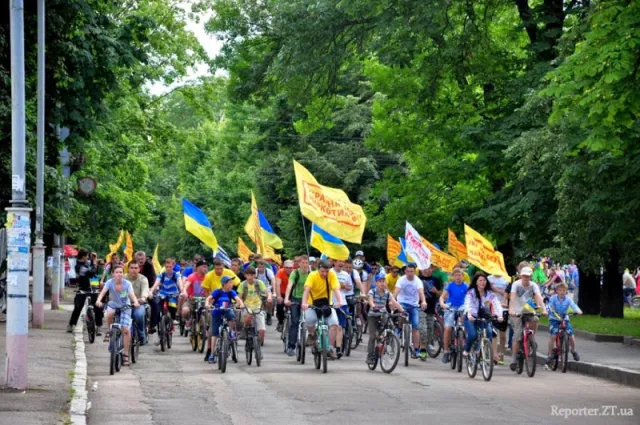 В Житомирі відбувся велопробіг «Україна без наркотиків» (Фоторепортаж) — фото 6