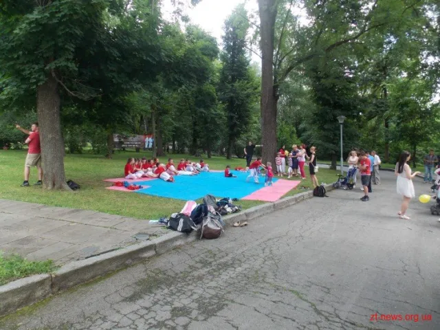 У Житомирі на території парку ім. Ю.Гагаріна відбувся дитячий спортивний фестиваль SportFest (Фоторепортаж) — фото 9