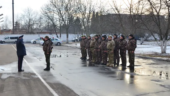 Житомирські вартові дорожнього порядку повернулися із зони АТО (Фото) — фото 1