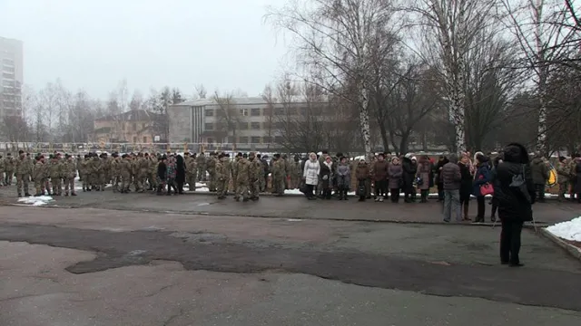 Житомир попрощався із двома бійцями 95-ї бригади (Фоторепортаж) + (Відео) — фото 1