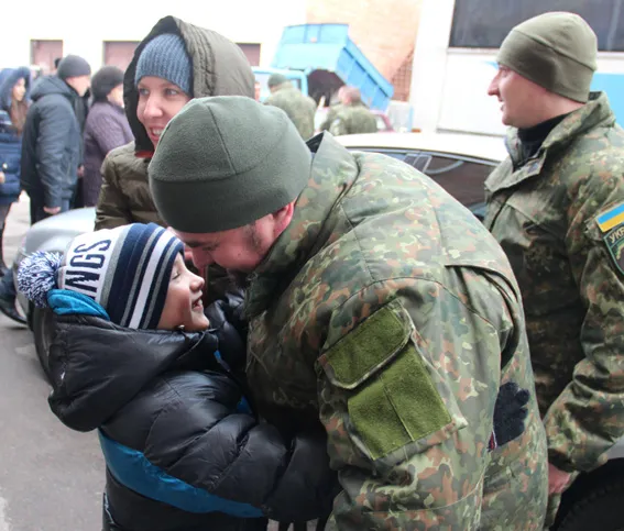 Із зони АТО повернувся зведений загін правоохоронців (Фоторепортаж) + (Відео) — фото 2