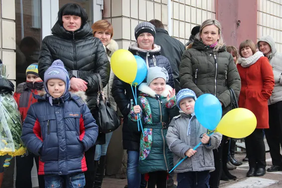 Із зони АТО повернувся зведений загін правоохоронців (Фоторепортаж) + (Відео) — фото 4