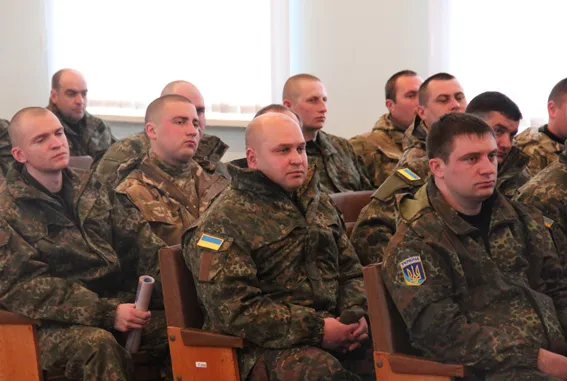 Дванадцятий зведений загін правоохоронців Житомирщини відбув у зоні АТО (фоторепортаж) + (відео) — фото 2