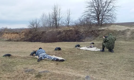 До несення служби у зоні АТО бердичівські міліціонери готуються на полігоні (фото) — фото 1