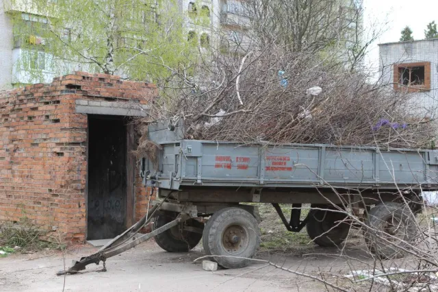 У Житомирі прибрали територію дитсадка, який незабаром можуть відновити (фото) — фото 4