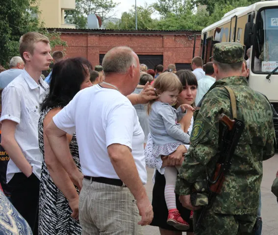 Житомирські правоохоронці відправились в зону АТО (фото+відео) — фото 3