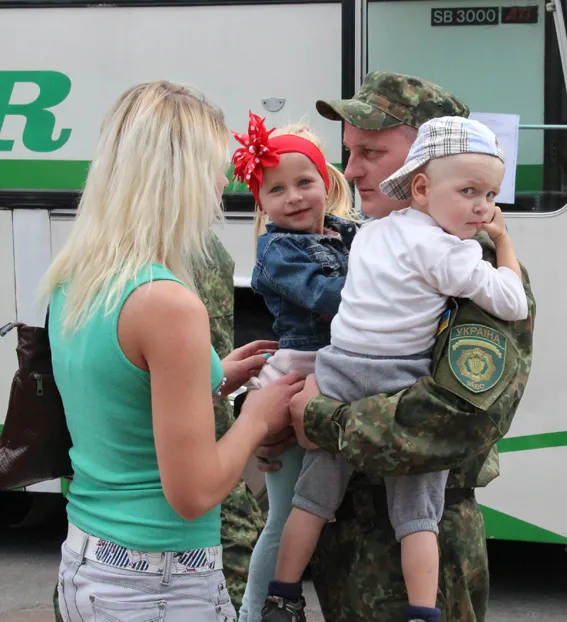Житомирські правоохоронці відправились в зону АТО (фото+відео) — фото 8